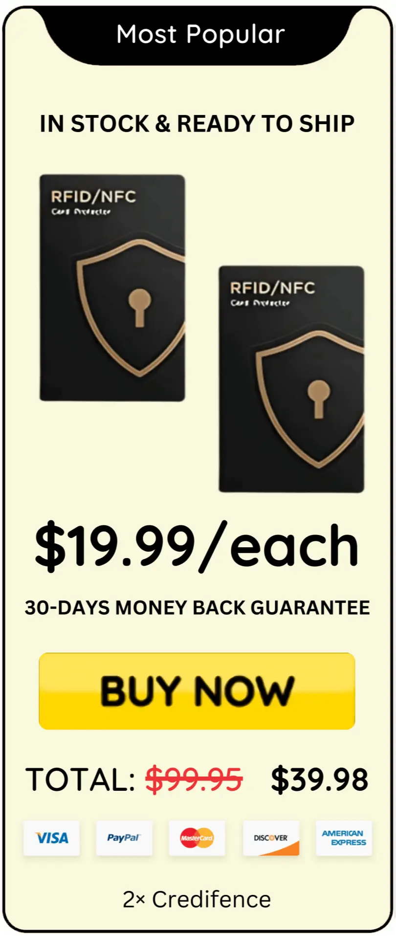 Credifence price 